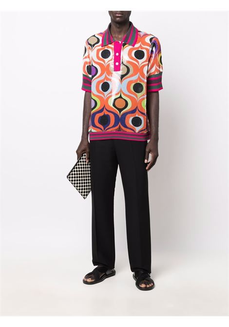 polo fantasia con paillettes PIERRE LOUIS MASCIA | Polo | KURT/S11446124592